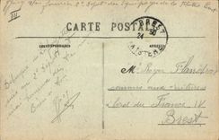 CPA Folklore Plougastel Daoulas Une famille dans son interieur Enfants 