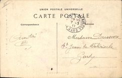 Postal Folclore el traje que llevaba Anne de Bretaña