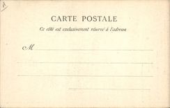 Postal Folclore Muchacha de Bicnic