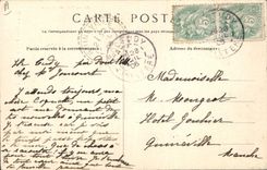 CPA Folklore Jeune fille de Quimper 