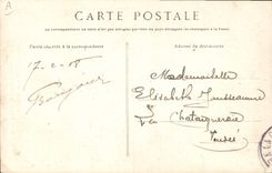 CPA Folklore Jeune fille d'Hennebont Costume de fete 