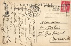 CPA Enfant Bebe Poussette Les 5 sens du soldat Militaria La vue