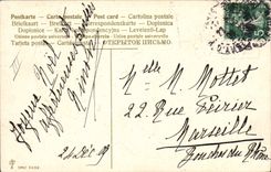 CPA Sabot Fantaisie Fleurs Trefles 