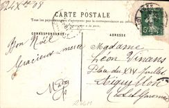 CPA Fantaisie Chaussure Fleurs 