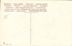 CPA Sabot Fantaisie Trefles Fleurs 