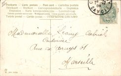 Vintage Postcard Slipper Fantasy Clover