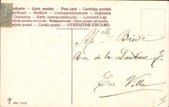 CPA Pantoufle Fantaisie Trefles 