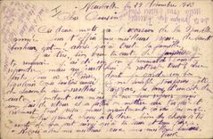 CPA Sabot Fantaisie Noel 