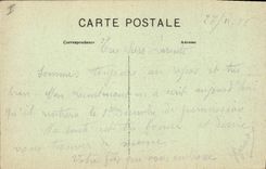 Vintage Postcard Domremy House of Joan of Arc