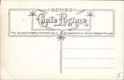 Vintage Postcard Joan of Arc with the seat of Orleans