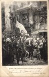CPA Jeanne d'Arc victorieuse rentre a Orleans par Scherrer 