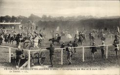 CPA Fetes en l'honneur de Jeanne d'Arc Compiegne 28 mai et 5 juin 1911 