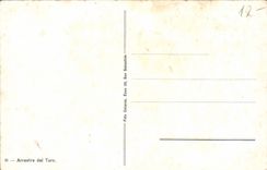 CPA Corrida Course de taureaux L'arrastre 