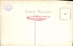 CARTE PHOTO Corrida Course de taureaux 