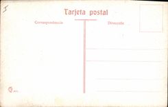 Postal Corrida Corrida de toros en encierro