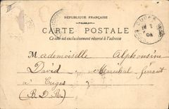 CPA Corrida Course de taureaux Picador donnant la sortie au taureau apres l'avoir pique 