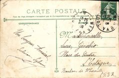 CPA Bateau Guerre Pothuau Croiseur cuirasse 