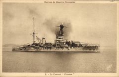 CPA Bateau Guerre Le Cuirasse Provence 