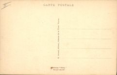 Vintage Postcard Boat War the Provence Armor