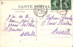 CPA Bateau Guerre Patrie Cuirasse d'escadre 