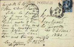 Vintage Postcard Bateau War Armours Fatherland by heavy weather