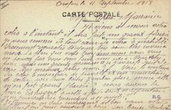 Vintage Postcard Bateau Provence War Armours French 1st rank in operation