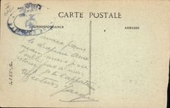 CPA Bateau Guerre Provence Cuirasse d'escadre 