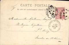 CPA Bateau Guerre Tourelle arriere du Pothuau 