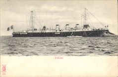 CPA Bateau Guerre Pothuau 