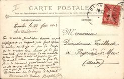 CPA Bateau Guerre Patrie Cuirasse 