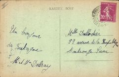 CPA Folklore Coiffe du Pays de Paimpol Treguier Guingamp Lanvollon 