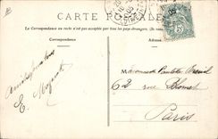 CPA Folklore Guerande Le galant paludier