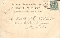 CPA Folklore Jeune fille de Ploare Environs de Douarnenez 