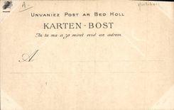 CPA Folklore Jeune fille de Guemene 