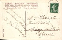 CPA Fantaisie Bonne annee 