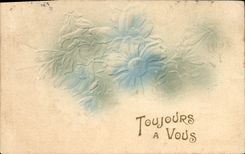 CPA Fantaisie Fleurs 