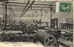 Postal Cholet Tejido mecánico de la borda Marc Sala de alcurnia