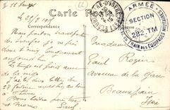 Vintage Postcard Frevent the spinning mill of Rollepot