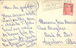 Postal Fantasia Ilustrador Niños Quitado de verle chere amiga