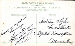 Postal Fantasia Ilustrador Mujer Seda