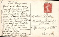 CPA Jeanne d'Arc Le sacre 