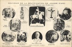 CPA Jeanne d'Arc Beatification 