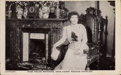 CPA Miss Helen Mathers Mrs Henry Reeves Novelist
