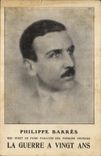 CPA Philippe Barres La guerre a vingt ans Librairie Plon Rue Garanciere Paris