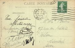 Postal Caballo Caballos Hípica Lille la Escuela de equitación y General Negrero