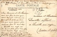 Postal Caballo Caballos Hípica Dugny Fábrica y pastos de la remonta