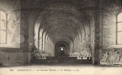 CPA Cheval Chevaux Hippisme Chantilly Les grandes ecuries Le manege