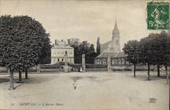 CPA Cheval Chevaux Hippisme Saint Lo L'ancien haras