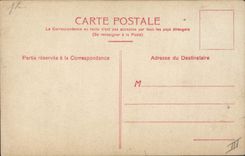 Postal Fantasia Ste Catalina Mujer (decorado del cuello en relieve)