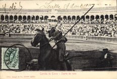 CPA Corrida Course de taureaux Corrida de toros Suerte de vara 